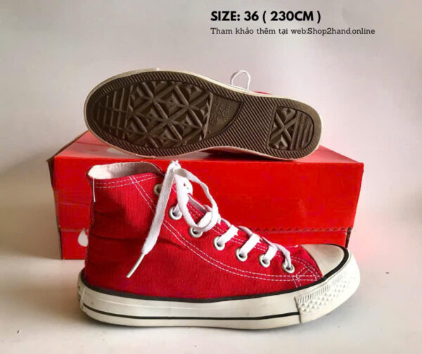 Giày 2hand Thể Thao Hiệu Converse