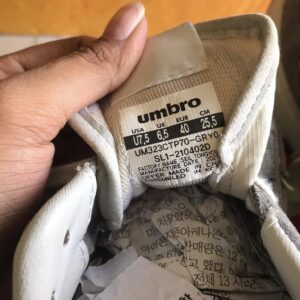 Giày Thể Thao 2hand Tuyển Hiệu Umbro