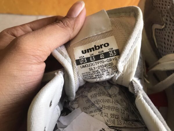 Giày Thể Thao 2hand Tuyển Hiệu Umbro